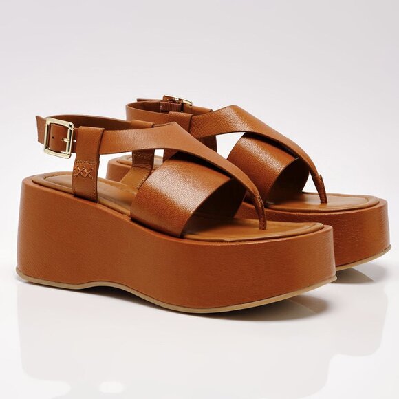 Free People Brown Platform Sandals - Picture 11 of 13